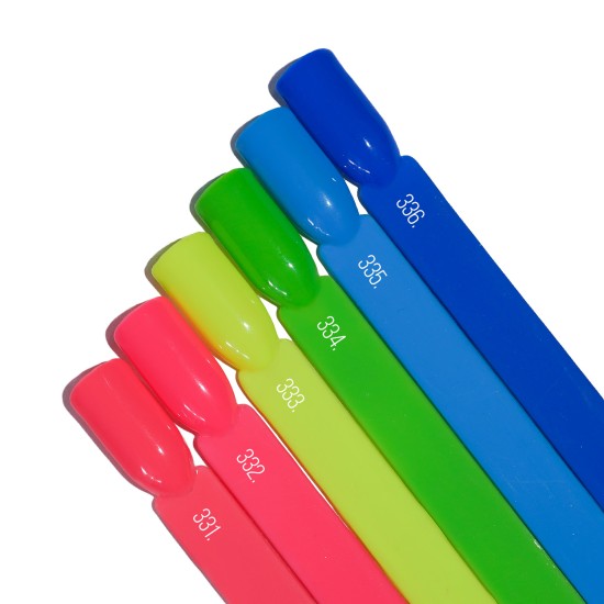 Crazy Colours-geelilakkasetti 6 pulloa