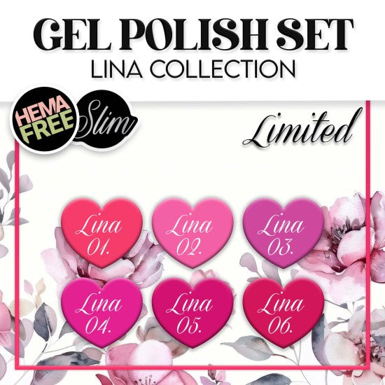 Lina-geelilakkasetti 6 pulloa